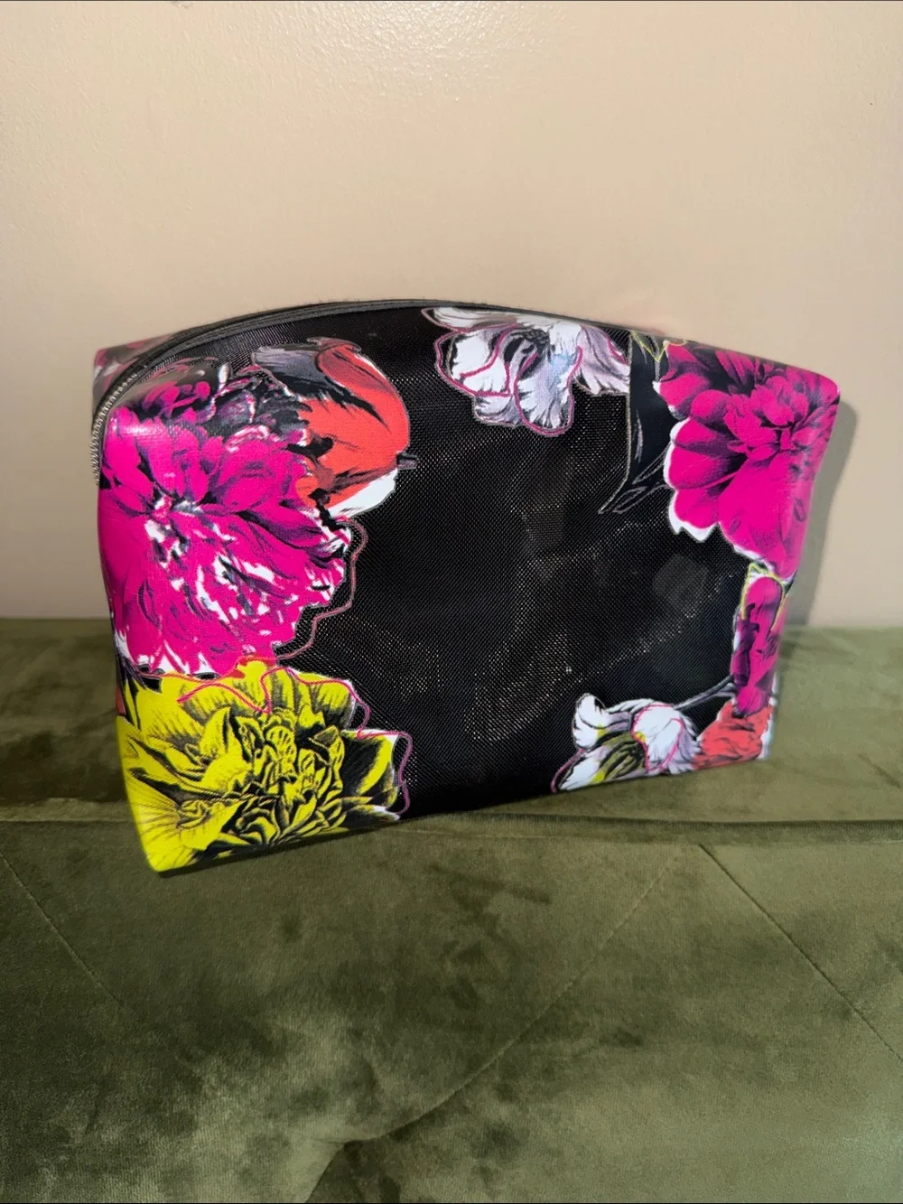 Victoria's Secret Wildflower Cosmetic Bag
